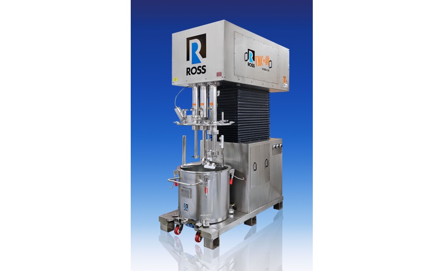 ROSS triple shaft mixers for hygienic processes