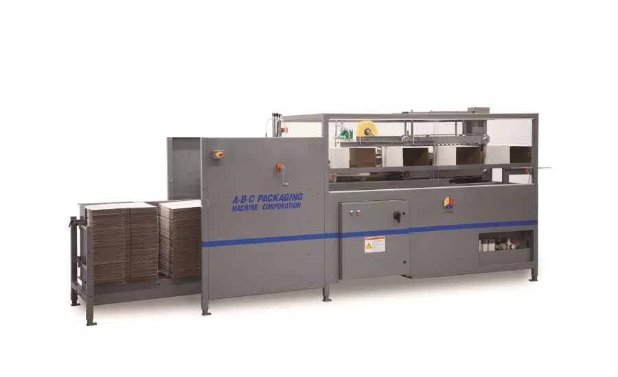 A-B-C case erector brings high-end production features to midrange production lines