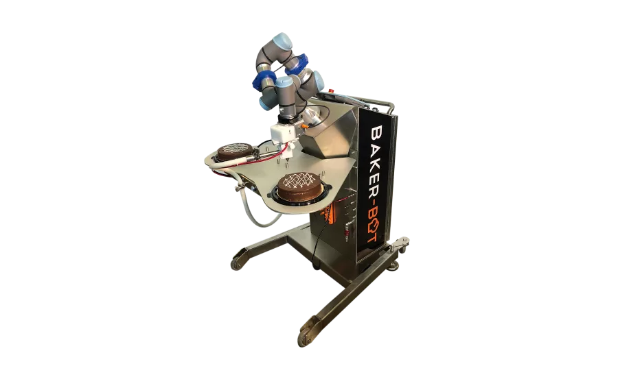 Apex Motion Control Dual Baker-Bot setup for robotic cake decorating