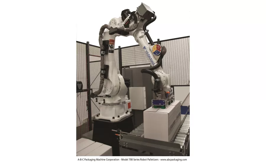 A-B-C Packaging robot palletizer