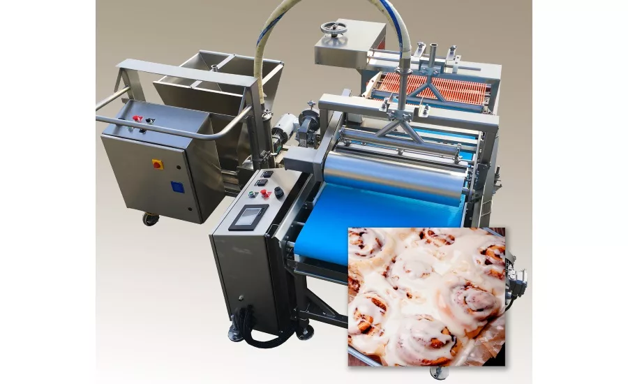 Hinds-Bock hot print icer, for cinnamon rolls