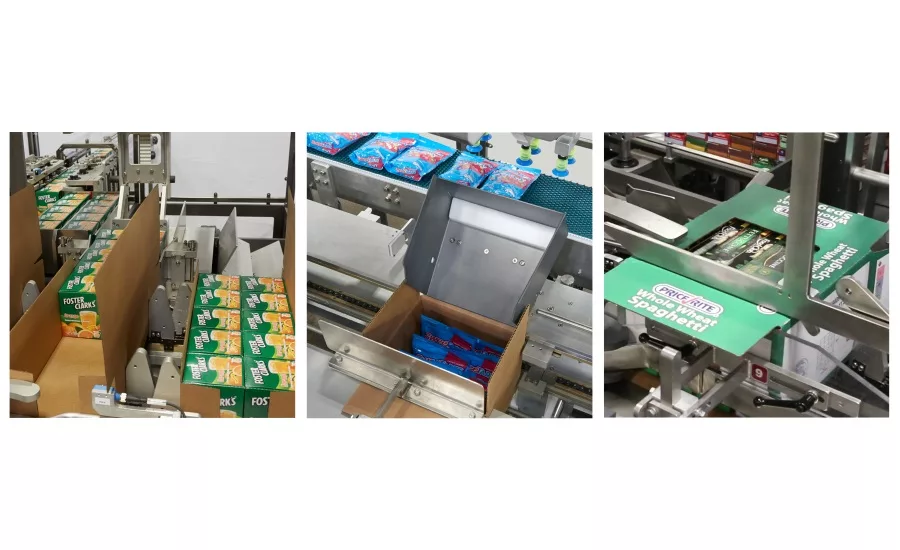 PMI all-in-one case packer