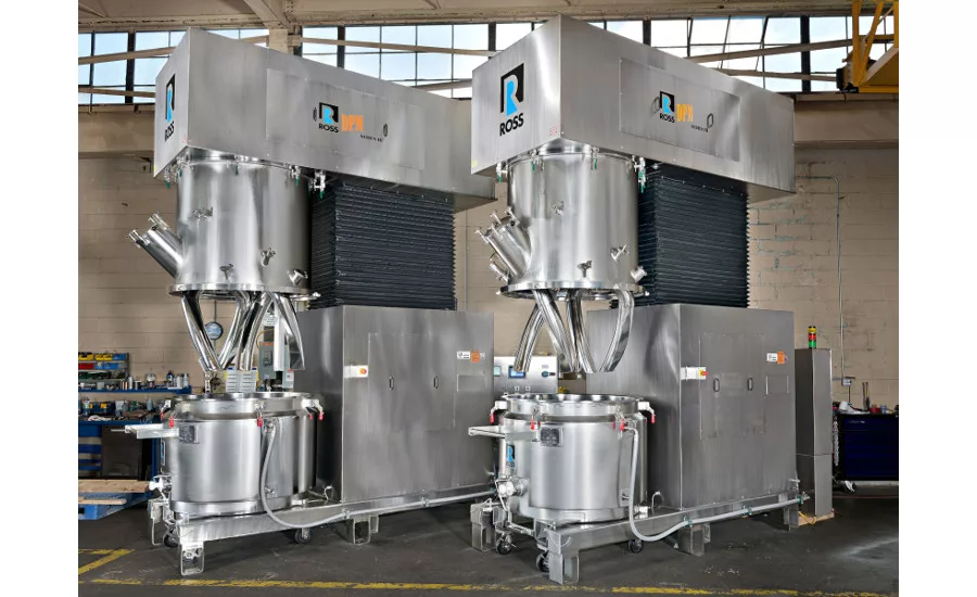 Ross double planetary mixer