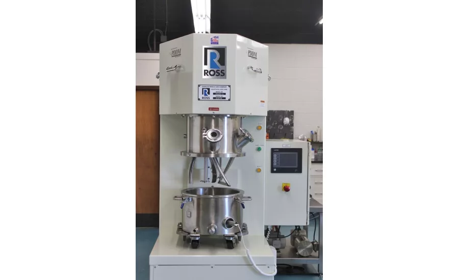 Ross planetary dual dispenser mixer