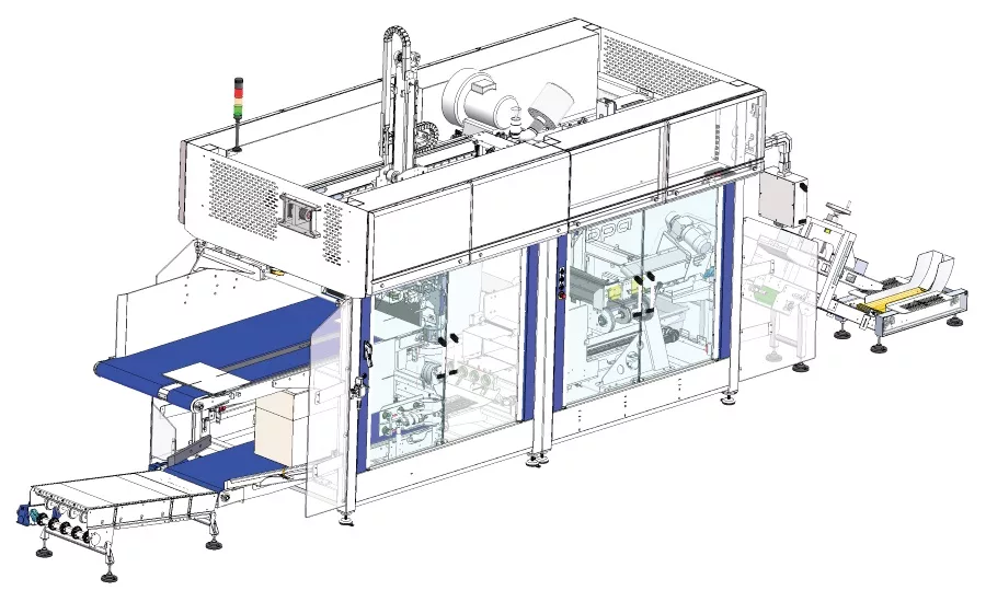 Blueprint Automation all-in-one packaging solution BPA SPIDER 200i
