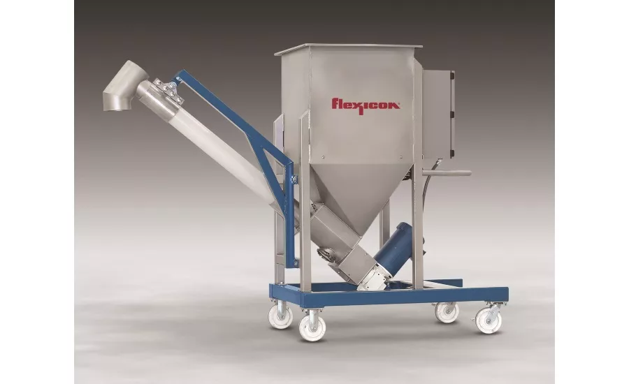 Flexicon low profile flexible screw conveyor