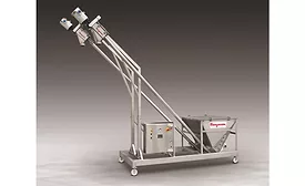 Flexicon stainless steel conveyor