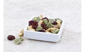 HERZA Schakolade vegan white chocolate bits
