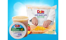 Dole diced mango
