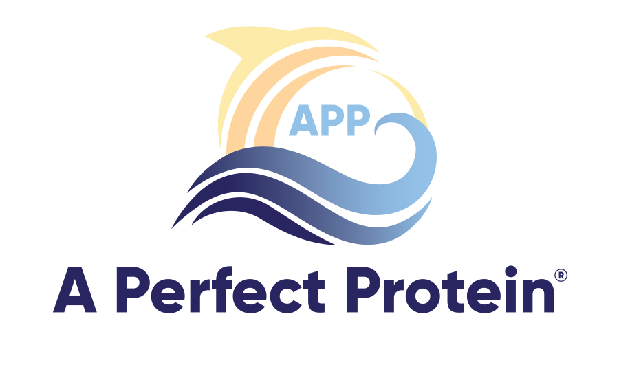 Ocean-based super protein, A Perfect Protein logo