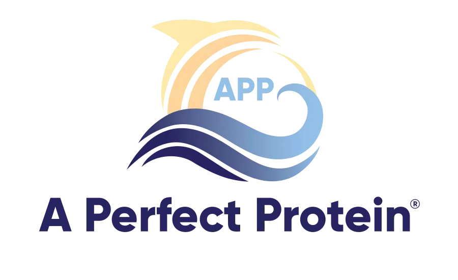 Ocean-based super protein, A Perfect Protein logo