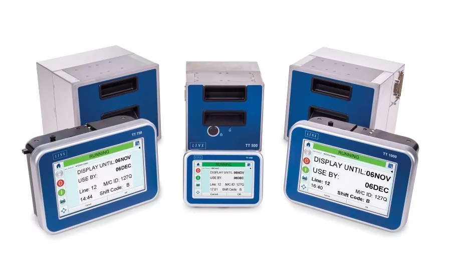 New range of Linx thermal transfer printers provides greater choice of printing solutions onto flexible packaging