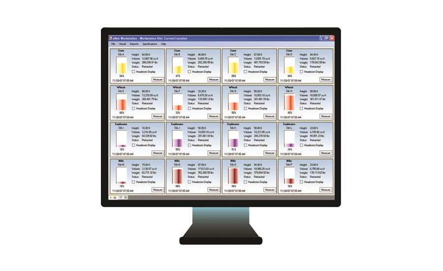 Binventory inventory management software, compatible with HART sensors