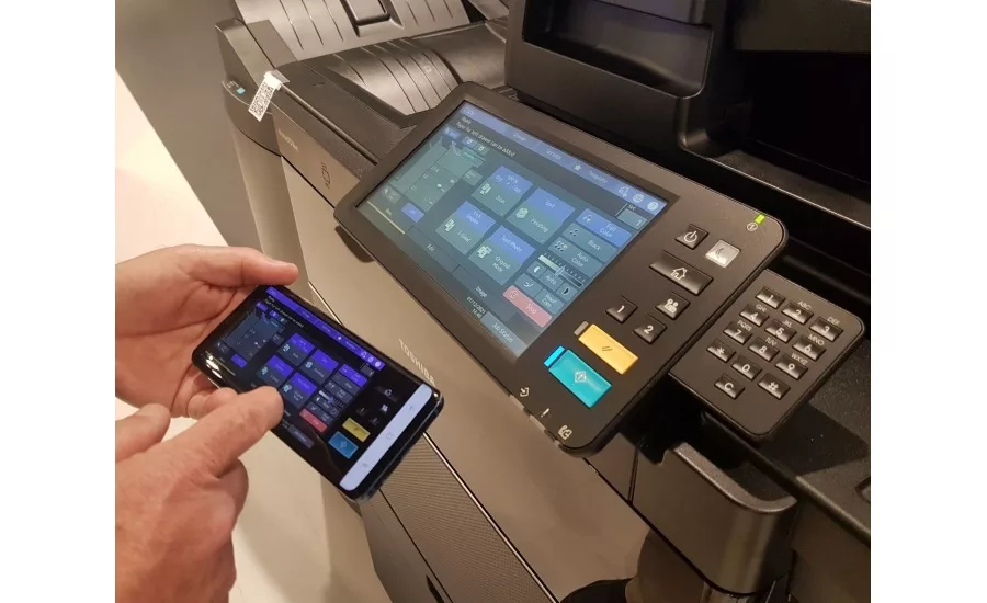 Toshiba introduces touch-free app for multifunction printers