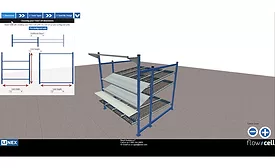 UNEX Manufacturing flow cell configurator