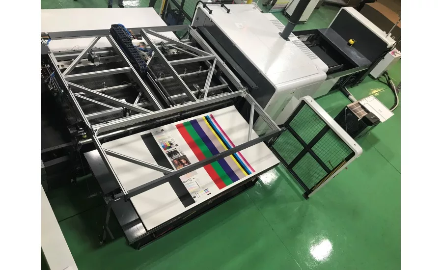 Sutherland Packaging New HP Corrugated Press