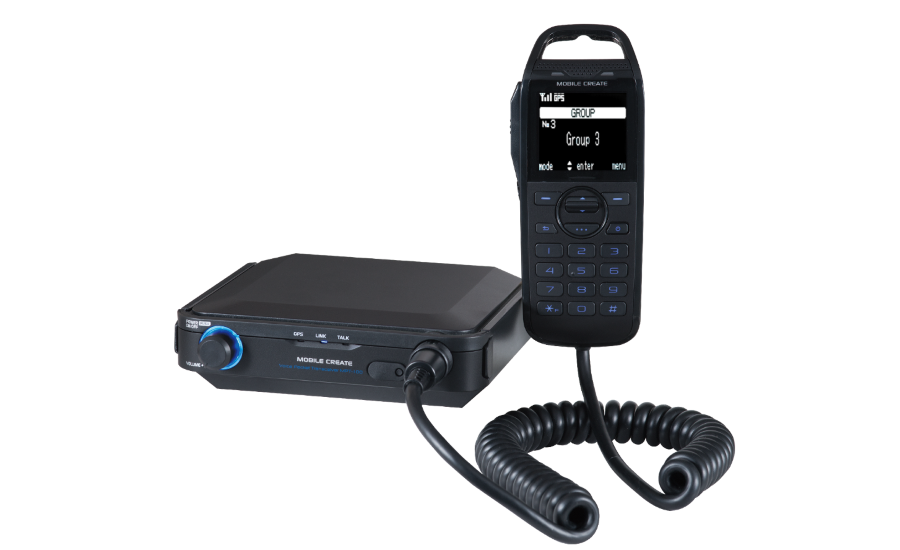 Mobile Create USA nationwide two-way radio communications with GPS mapping