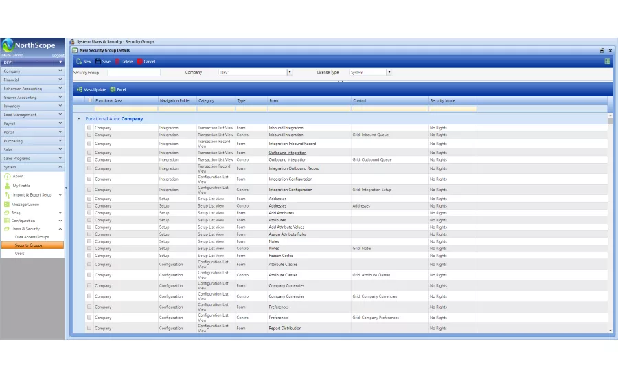 NorthScope Food ERP Software Puts User Experience First With Updated Navigation