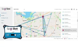 SpotSee SpotBot temperature enhancement technology