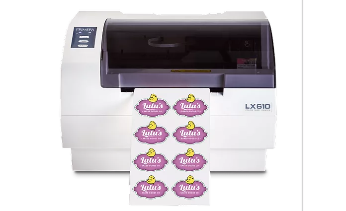 Primera LX610 Color Label Printer/Cutter | 2019-10-21 | Snack Food