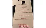 Snacks made with almonds