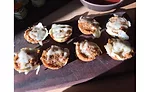 Quinoa pizzas in Saskatoon, Saskatchewan.