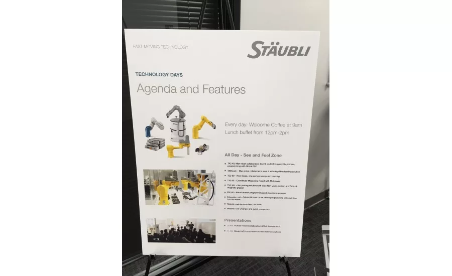 Staubli Technology Day, Novi, MI robotics