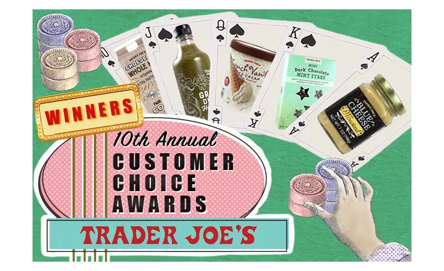 Trader Joe 10th Annual Customer Choice Awards Winners