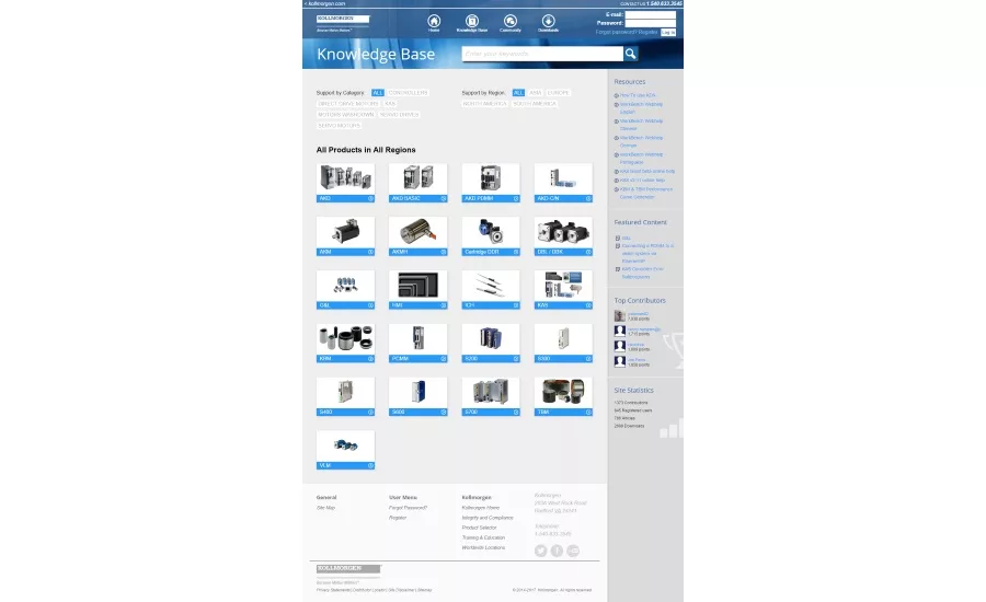 Kollmorgen website