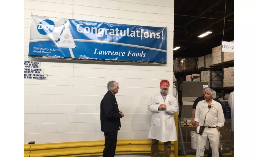 Dot Foods, Lawrence Foods award