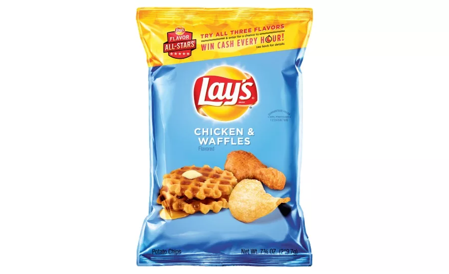 Lays chicken & waffles chips