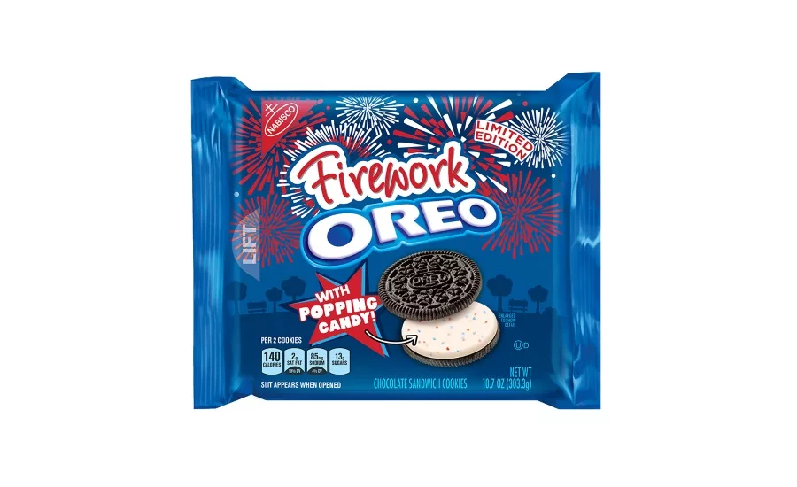 Firework OREO cookies