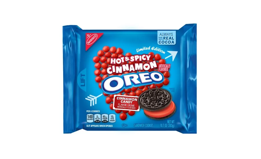 OREO Spicy Hot Cinnamon cookie