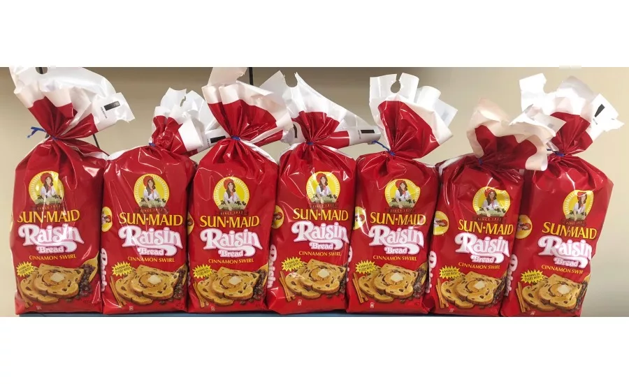 SunMaid raisin bread