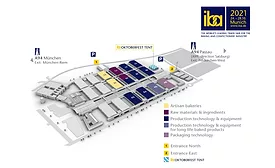 12 halls, one meeting place for the baking industry: Changes to the floor allocation for iba 2021