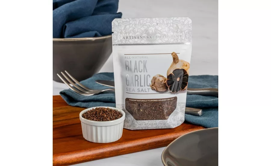 Saltworks Fusion Black Garlic Sea Salt wins Gold Sofi Award