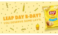 Lay’s chips in on Leap Day birthday celebrations with free potato chips for Leaplings