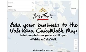Valrhona launches interactive CakeWalk map to help revitalize the food industry