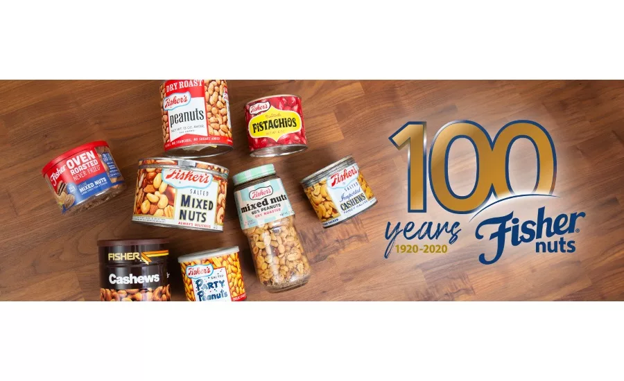 Fisher Nuts 100 year anniversary
