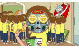 Pringles® Successfully Traps Interdimensional Traveling Duo Rick And Morty In 2020 Big Game Ad