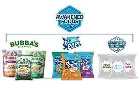 Ka-Pop! Snack and Bubbas Fine Foods merge to create healthy foods CPG company: Awakened Foods
