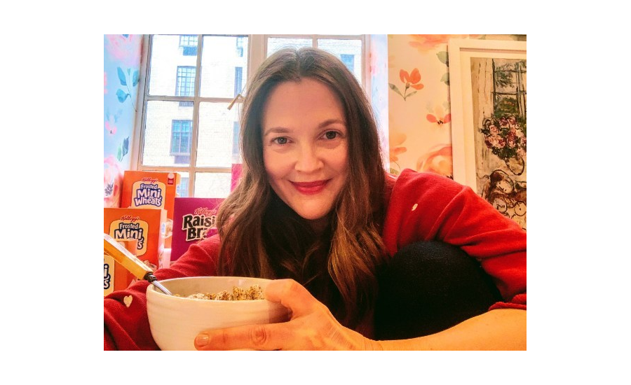 Drew Barrymore and Kellogg teams up for National Breakfast Week to impart the importance of fiber