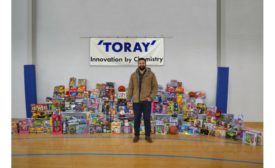 Toray Plastics Toys for Tots