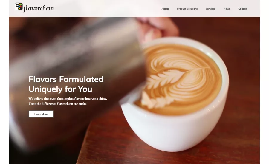 new Flavorchem website