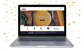 Comax Flavors new website