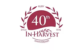 InHarvest 40th anniversary logo