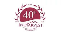 InHarvest 40th anniversary logo InHarvest 40th anniversary logo