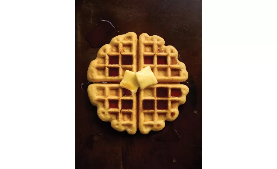 PURIS waffle and butter