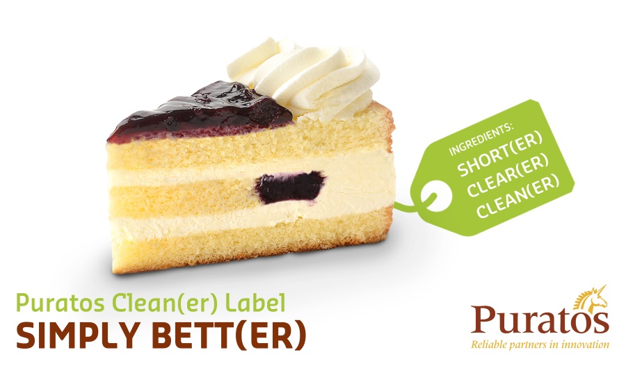 Puratos cleaner label cake wins award