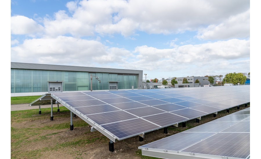 Palsgaard activates solar panels at Dutch factory